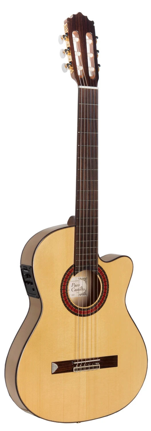 ARANJUEZ 233FTE GUITARRA FLAMENCA CUERPO ESTRECHO ELECTRIFICADA