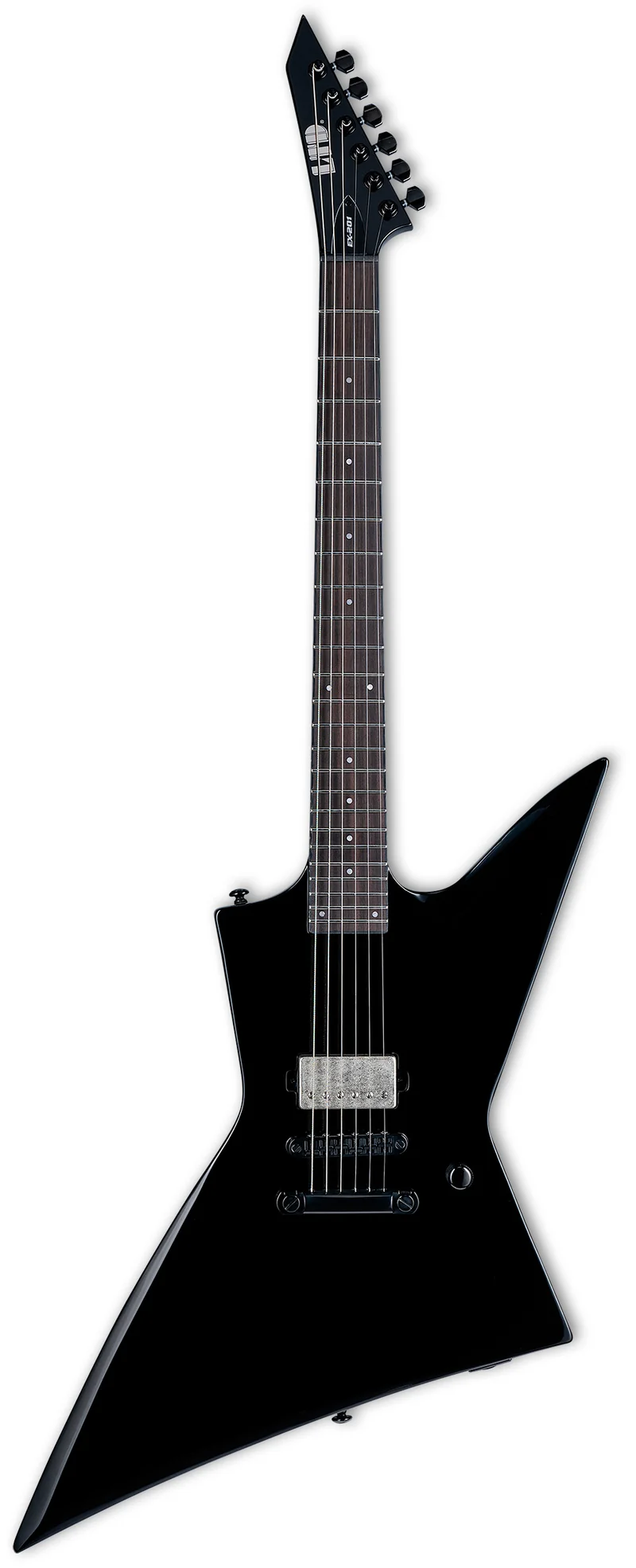 ESP LTD EX201 BLK GUITARRA ELECTRICA NEGRA