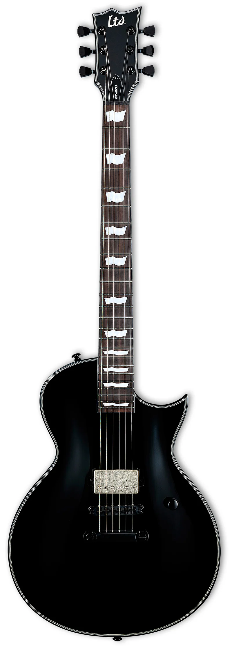 ESP LTD EC201 BLK GUITARRA ELECTRICA NEGRA