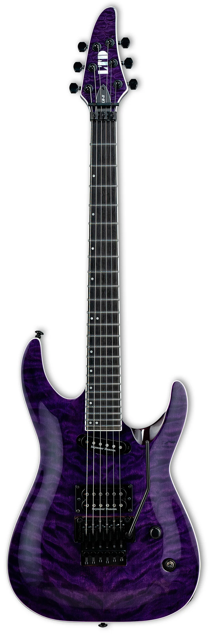 ESP LTD ALR-II ANDY LAROCQUE STP GUITARRA ELECTRICA SEE THRU PURPLE