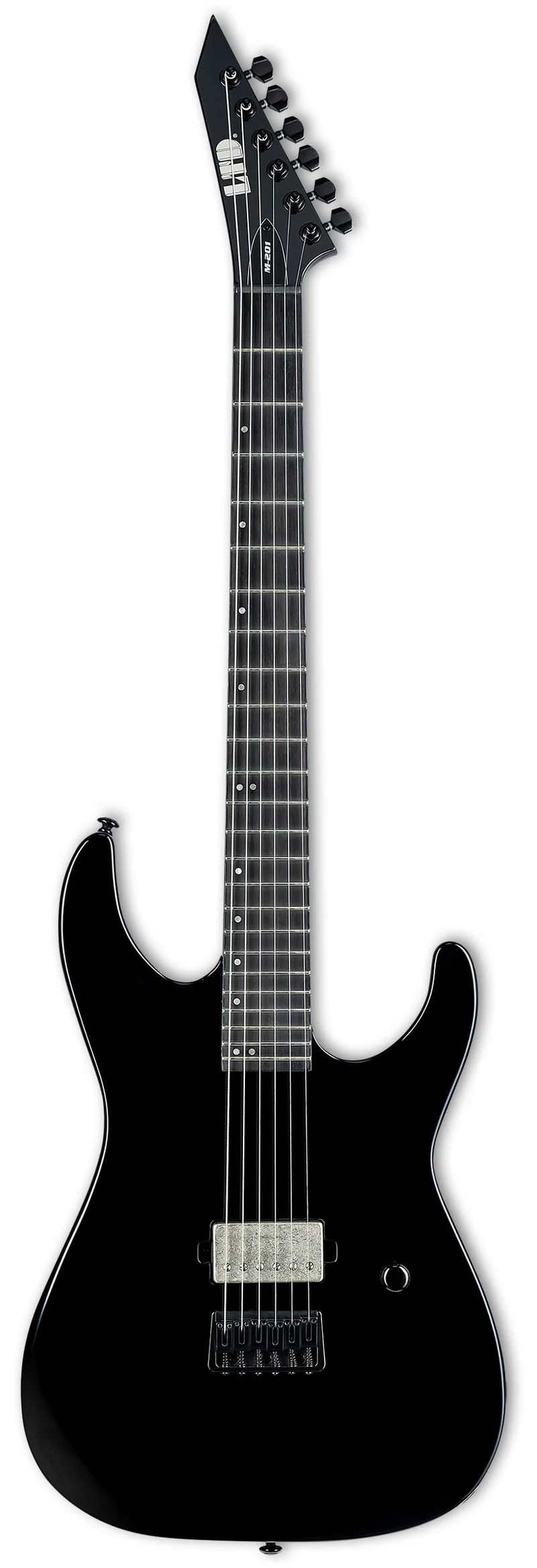 ESP LTD M201HT BARITONE BLK GUITARRA ELECTRICA NEGRA