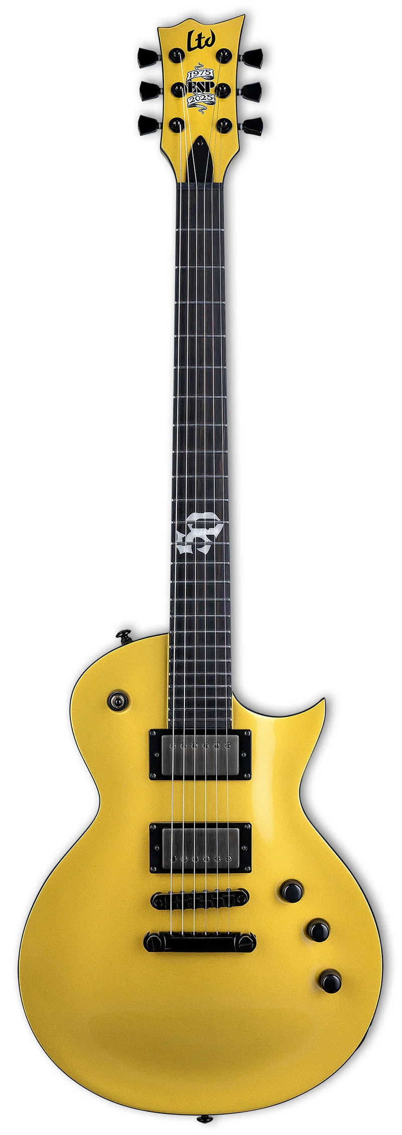 ESP LTD EC2025 50TH MGD GUITARRA ELECTRICA 50 ANIVERSARIO METALLIC GOLD
