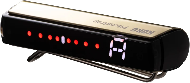 KORG PITCHSTRAP GD AFINADOR PINZA DORADO