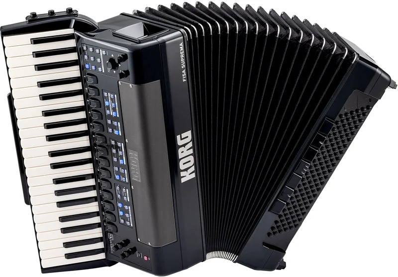 KORG FISA SUPREMA PIANO MBLK ACORDEON DIGITAL METALLIC BLACK