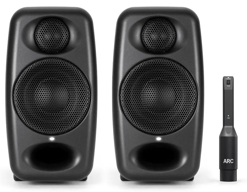 IK MULTIMEDIA ILOUD MICRO MONITOR PRO 2X PAREJA MONITORES DE REFERENCIA CON MICROFONO ARC