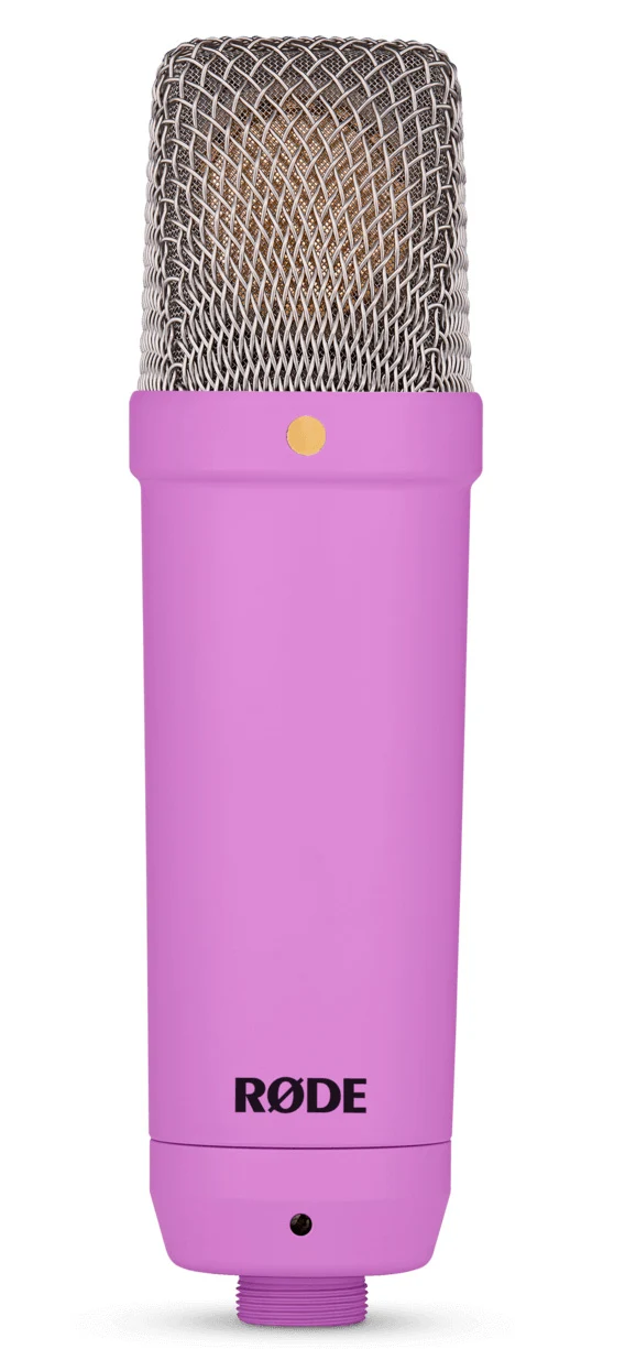 RODE NT1 SIGNATURE SERIES PR MICROFONO DE CONDENSADOR VIOLETA