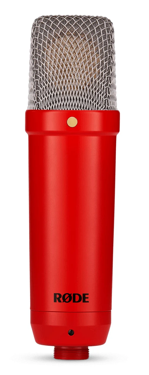 RODE NT1 SIGNATURE SERIES RD MICROFONO DE CONDENSADOR ROJO