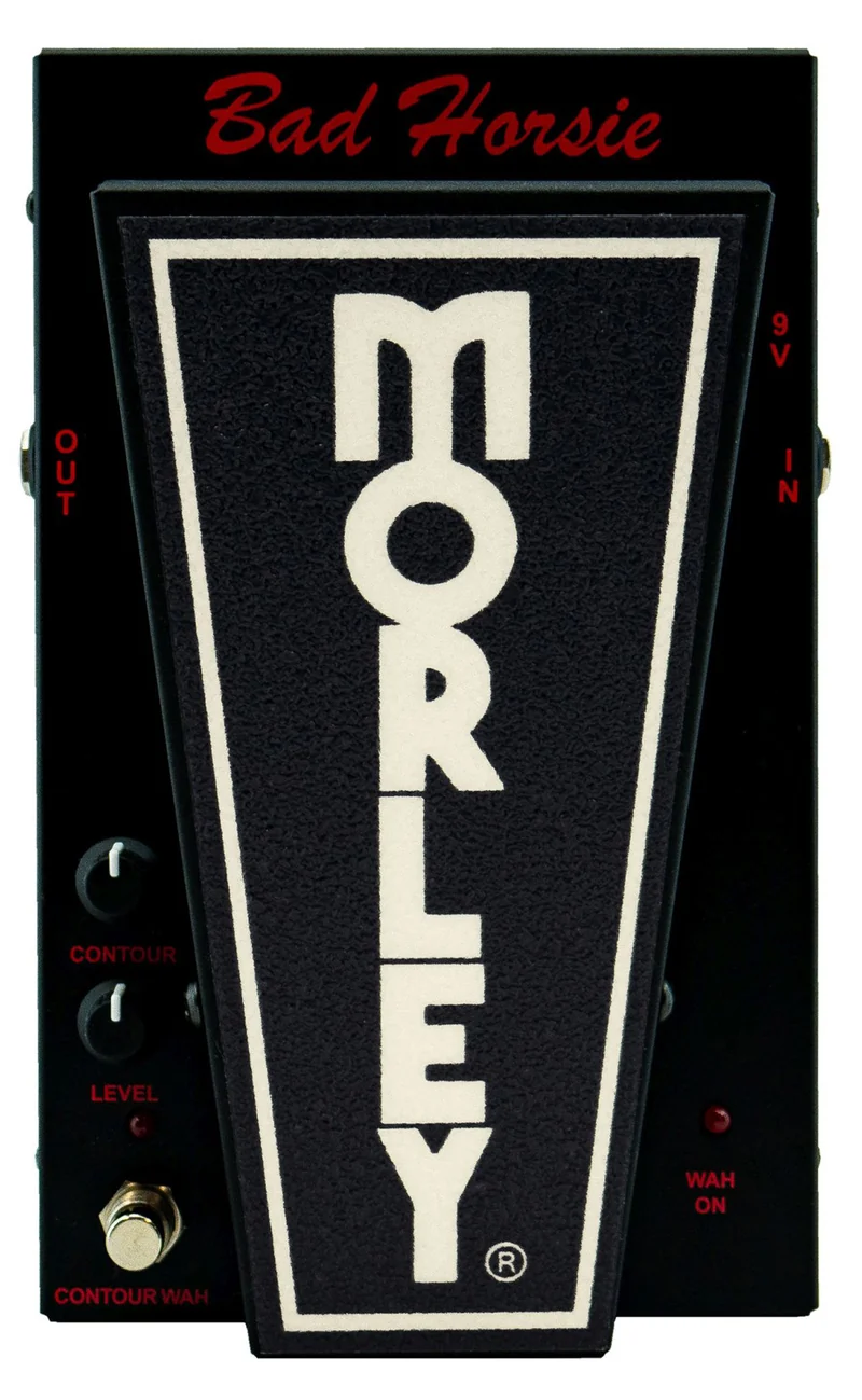 MORLEY BAD HORSIE 2 WAH SIGNATURE STEVE VAI PEDAL WAH WAH NEGRO