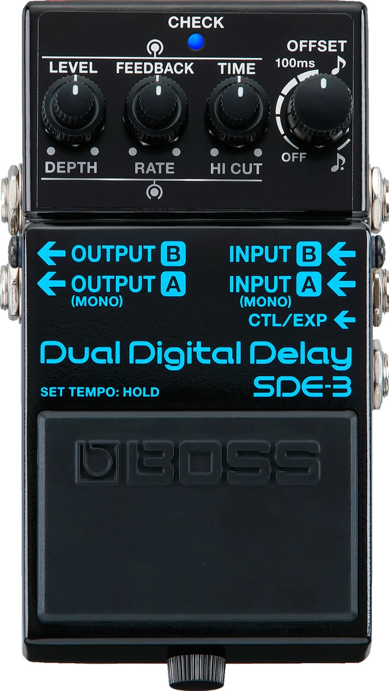 BOSS SDE3 PEDAL DELAY DIGITAL