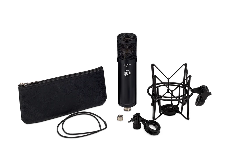 WARM AUDIO WA-47JR BLACK MICROFONO DE CONDENSADOR TRIPLE PATRON POLAR NEGRO
