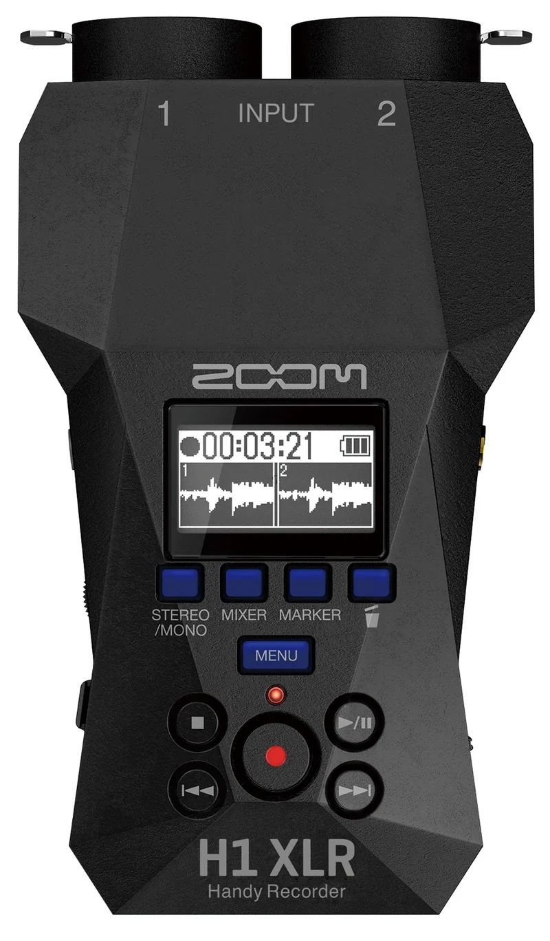 ZOOM H1 XLR GRABADOR PORTATIL DIGITAL 2 PISTAS