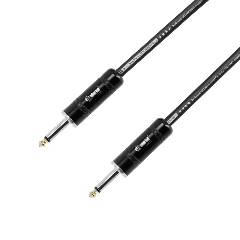 ADAM HALL K4S225PP0500 CABLE DE ALTAVOZ 2X2.5MM2 CONECTOR JACK 5 METROS