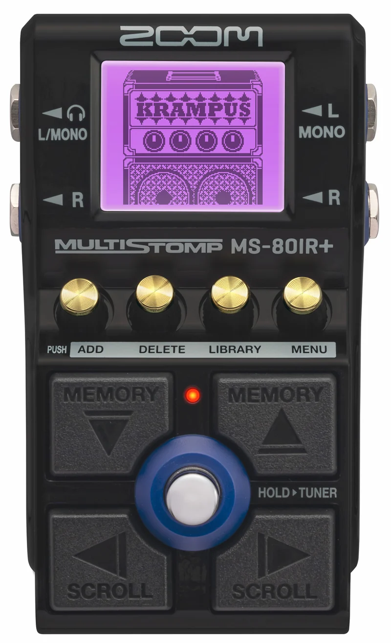 ZOOM MS80IR+ PEDAL SIMULADOR AMPLIFICADOR GUITARRA