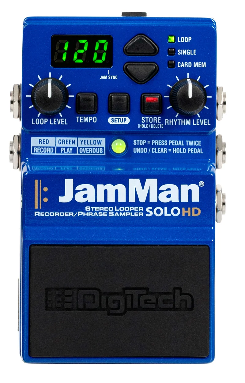 DIGITECH JAMMAN SOLO HD PEDAL LOOPER