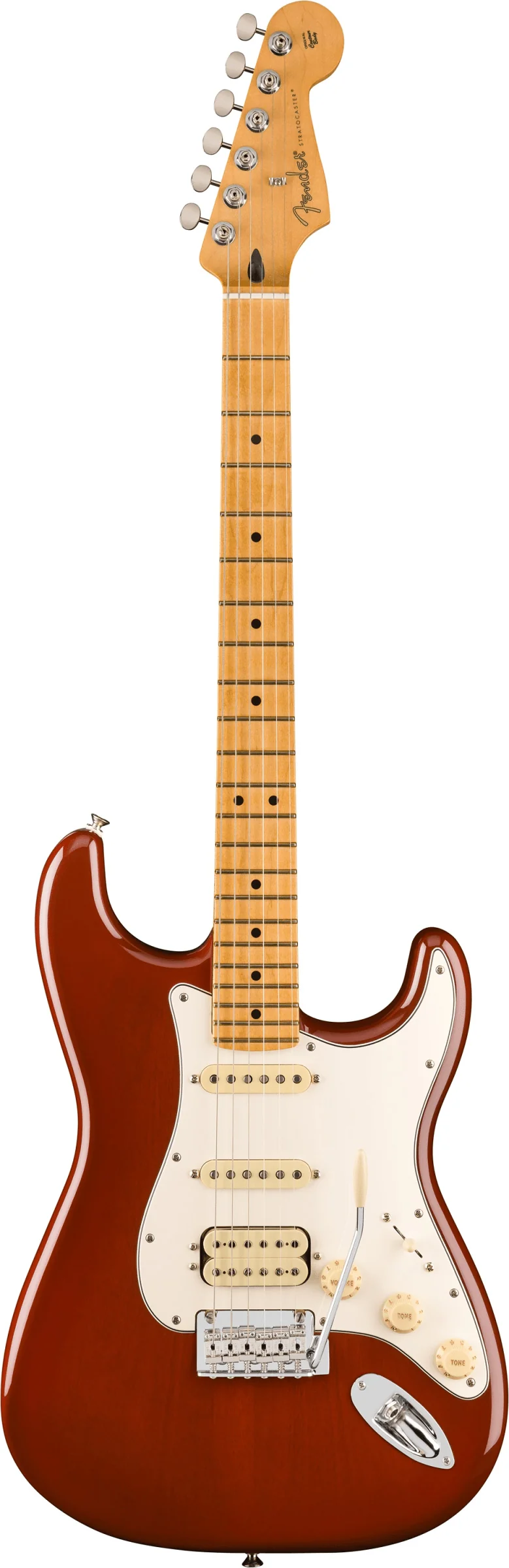 FENDER PLAYER II STRATOCASTER HSS MN GUITARRA ELECTRICA TRANSPARENT MOCHA BURST