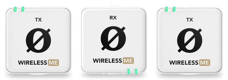 RODE WIRELESS ME DUAL W SISTEMA MICROFONO INALAMBRICO DUAL BLANCO