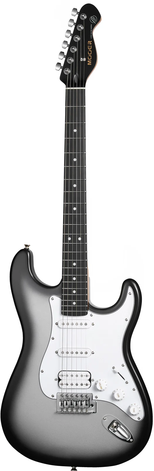 MOOER MSC12 PRO IS GUITARRA ELECTRICA IRON SILVER