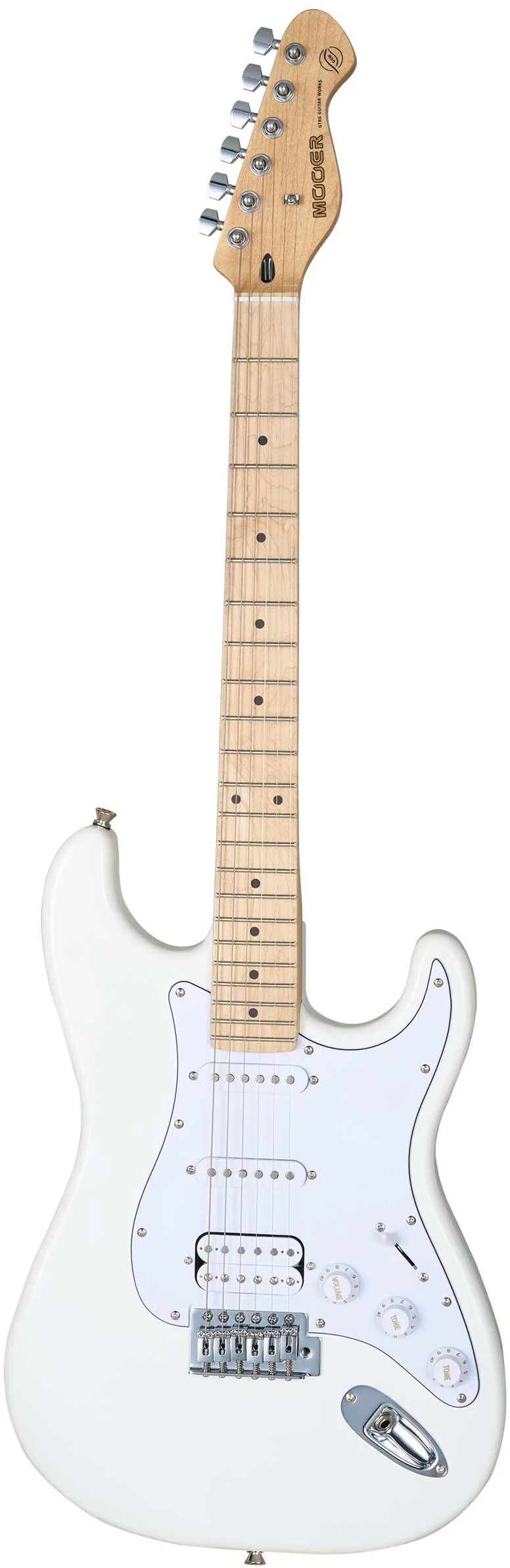 MOOER MSC11 PRO PW GUITARRA ELECTRICA POLAR WHITE
