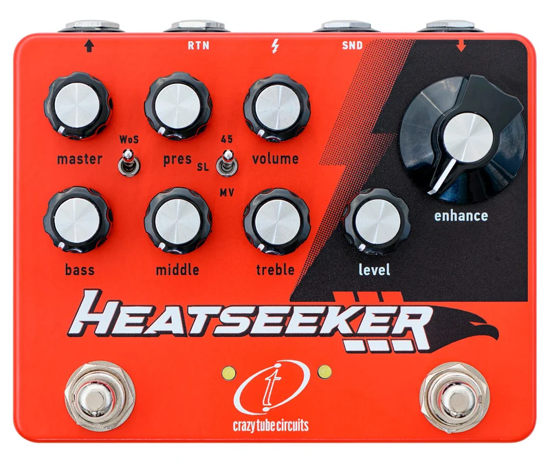 CRAZY TUBE HEATSEEKER PEDAL PREAMPLIFICADOR