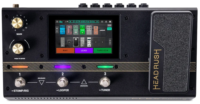 HEADRUSH FLEX PRIME PEDALERA MULTIEFECTOS GUITARRA