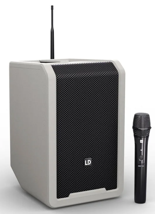 LD SYSTEMS ANNY8 HHD B5 G ALTAVOZ PA BLUETOOTH CON MICROFONO DE INALAMBRICO URBAN GREY