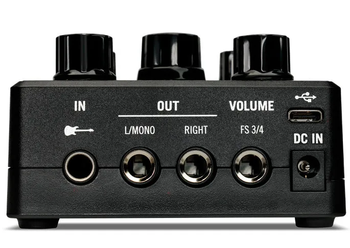LINE 6 POD EXPRESS BLACK PEDALERA MULTIEFECTOS GUITARRA