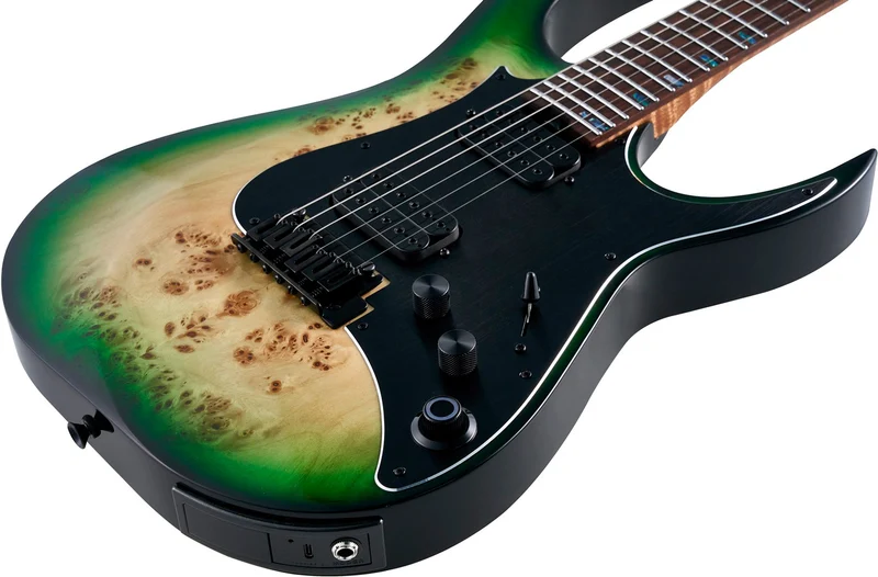 MOOER GTRS M810 GRB GUITARRA ELECTRICA CON EFECTOS GREEN BURST