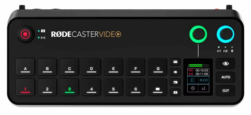RODE RODECASTER VIDEO CONSOLA DE PRODUCCION DE AUDIO Y VIDEO
