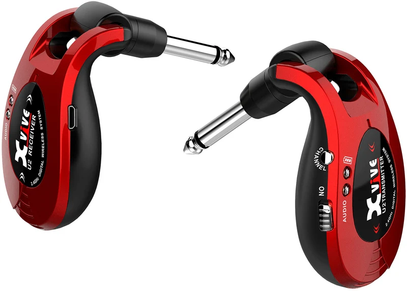 XVIVE U2 RED SISTEMA INALAMBRICO GUITARRA ROJO