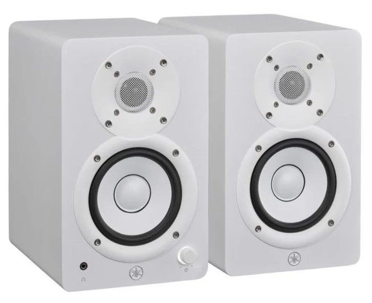 YAMAHA HS4W PAREJA MONITORES ESTUDIO BLANCOS