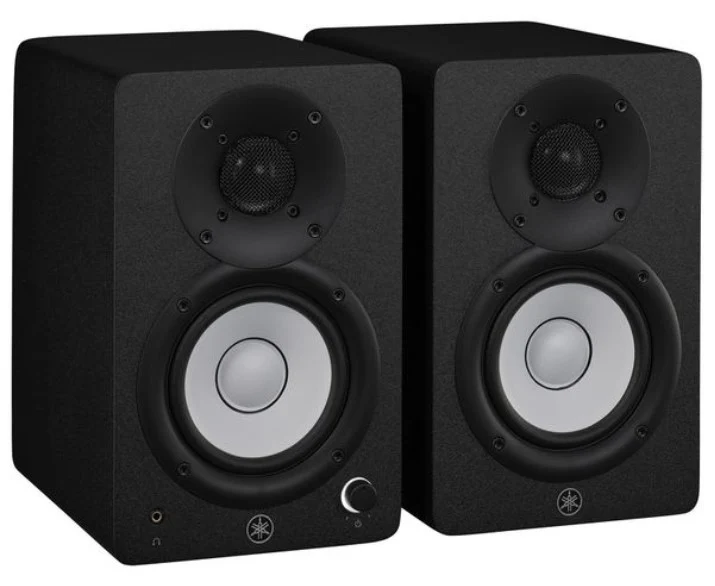 YAMAHA HS4 PAREJA MONITORES ESTUDIO NEGROS