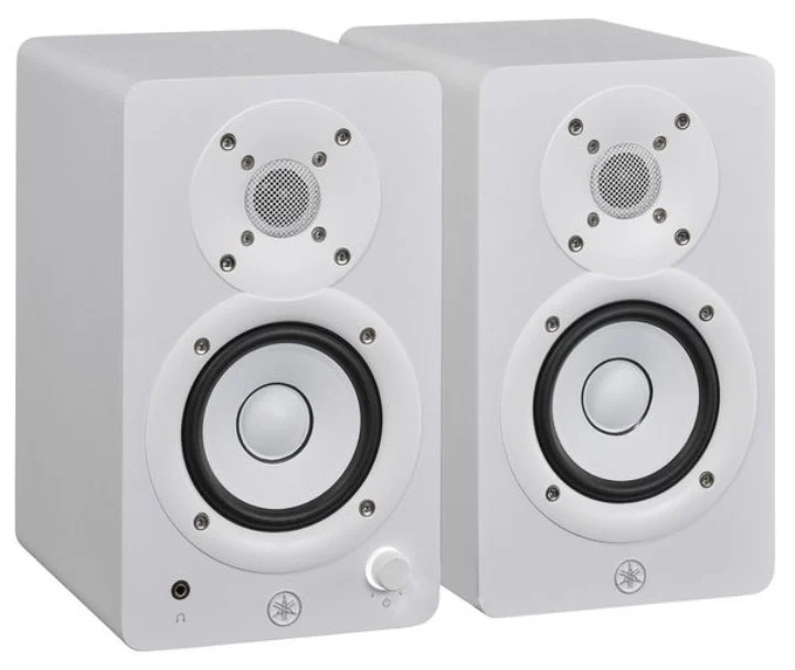 YAMAHA HS3W PAREJA MONITORES ESTUDIO BLANCOS