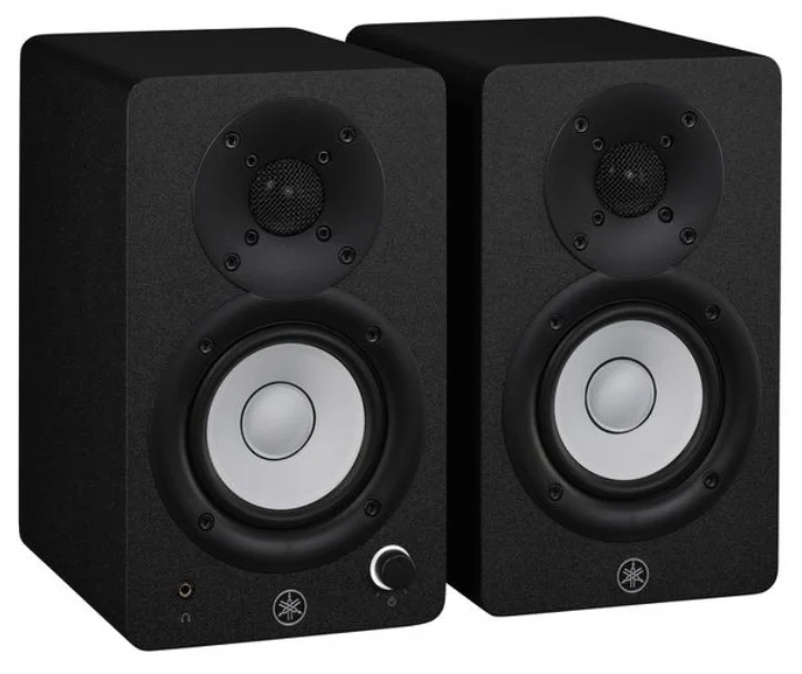 YAMAHA HS3 PAREJA MONITORES ESTUDIO NEGROS