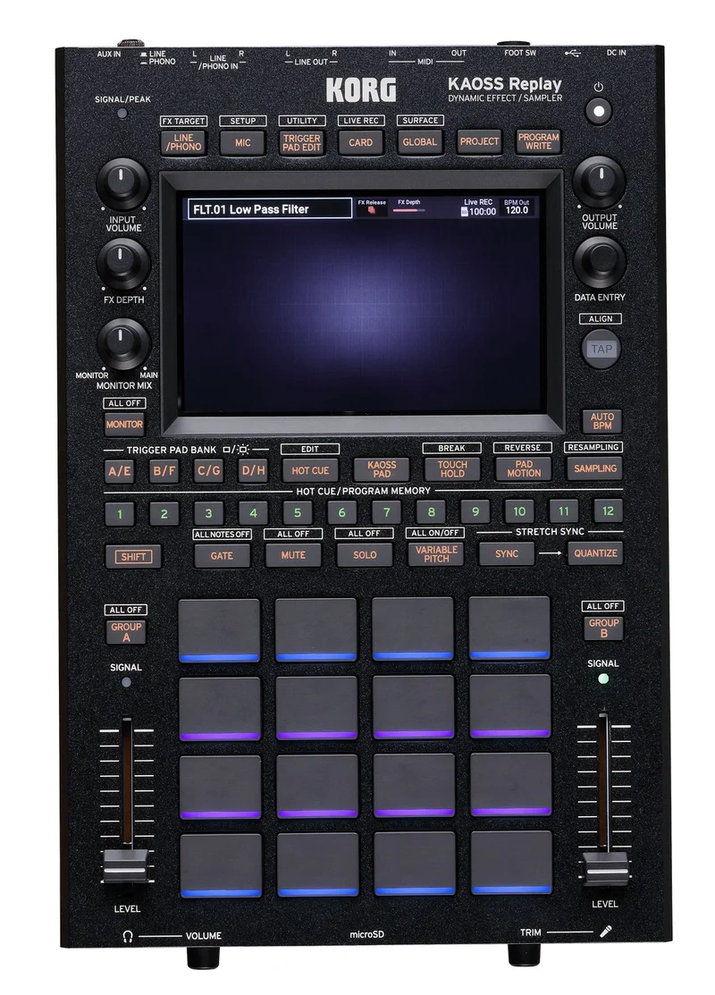 KORG KAOSS REPLAY MULTIEFECTOS DJ