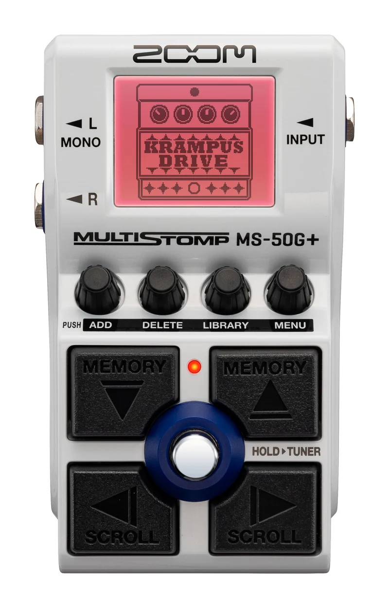 ZOOM MS50G+ PEDAL MULTIEFECTOS GUITARRA