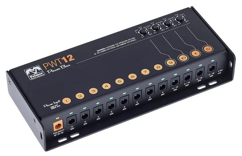 PALMER PWT12 MK2 FUENTE DE ALIMENTACION 12 SALIDAS