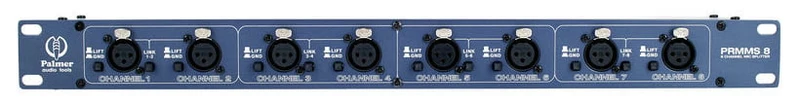 PALMER RMMS8 SPLITTER MICROFONO 8 CANALES