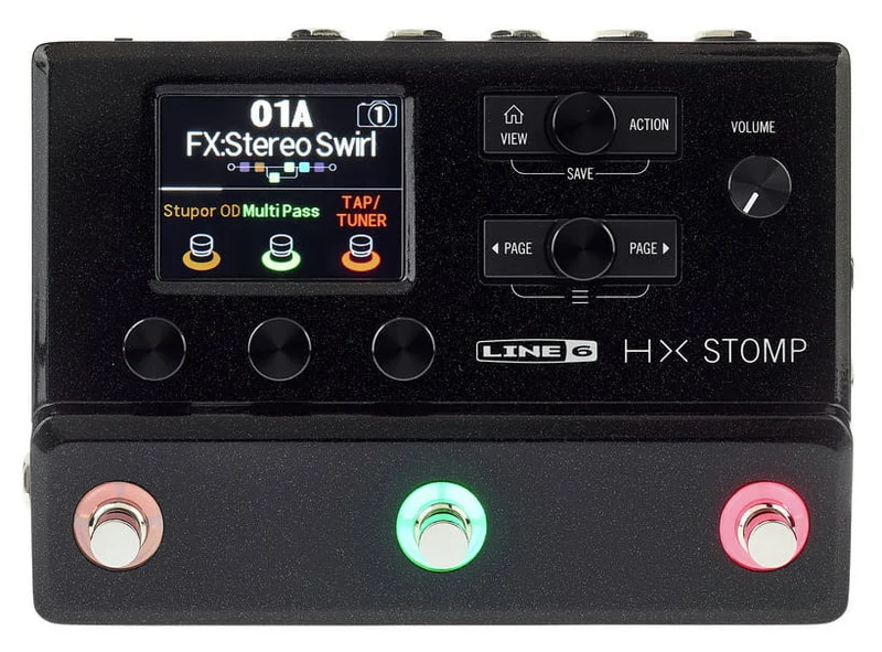 LINE 6 HX STOMP PEDALERA MULTIEFECTOS GUITARRA