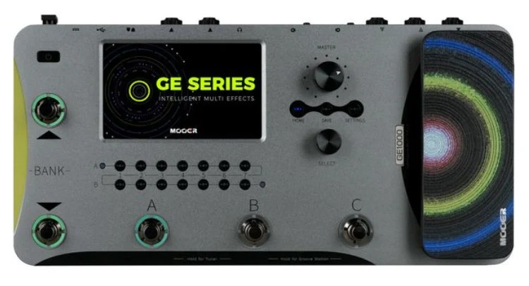 MOOER GE1000 LI PEDALERA MULTIEFECTOS GUITARRA