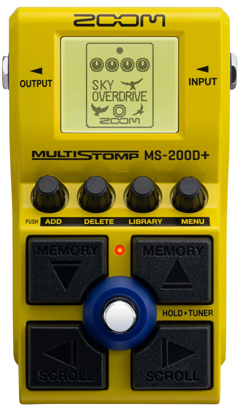 ZOOM MS200D+ PEDAL MULTIEFECTOS GUITARRA