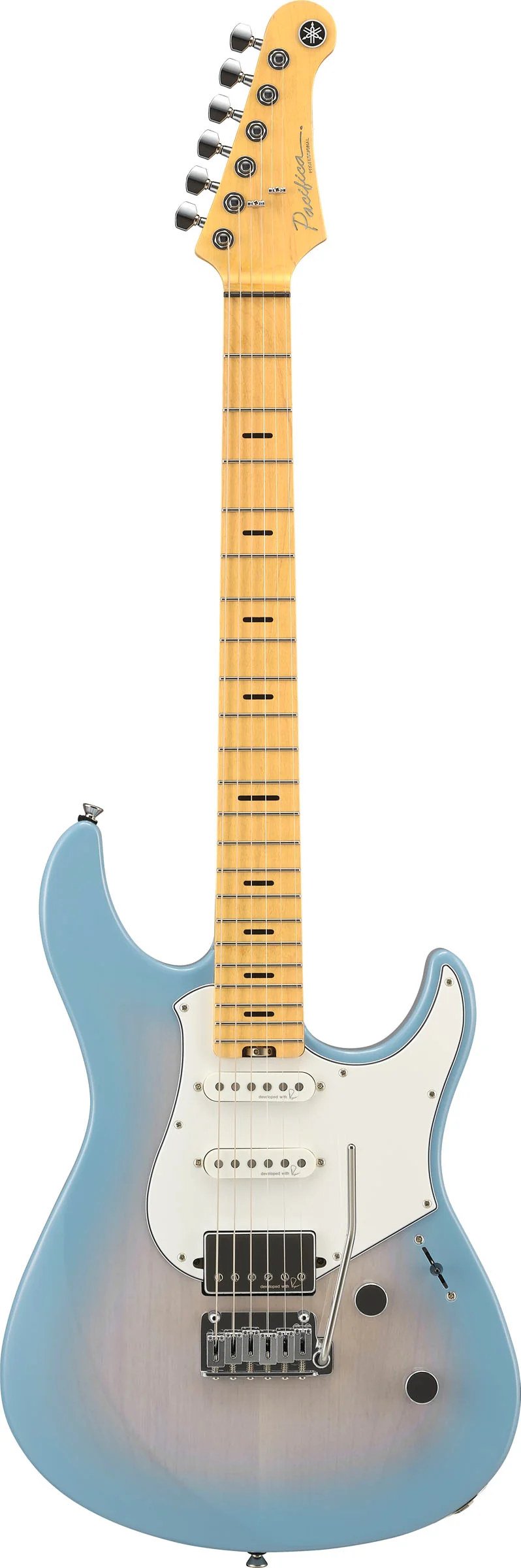 YAMAHA PACP12M BBB PACIFICA PROFESSIONAL MN GUITARRA ELECTRICA BEACH BLUE BURST