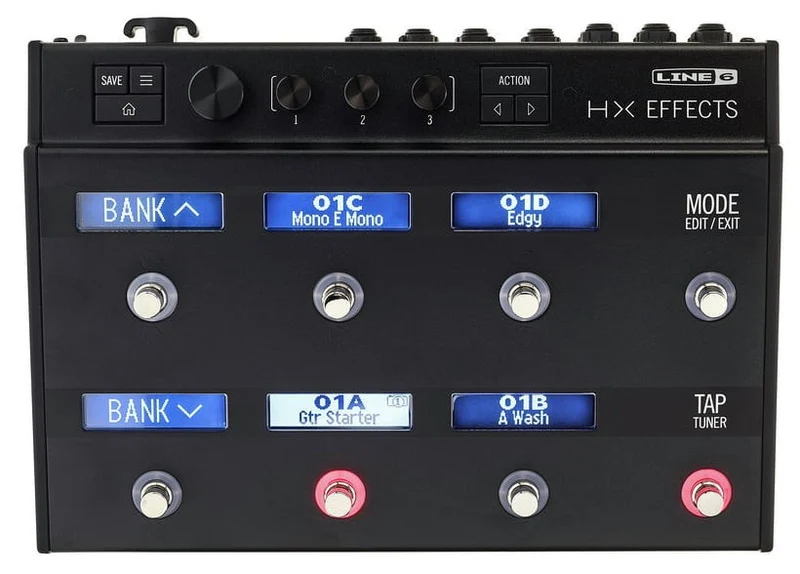 LINE 6 HX EFFECTS II PROCESADOR MULTIEFECTOS GUITARRA