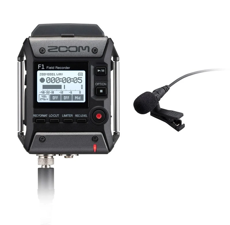 ZOOM F1LP LAVALIER GRABADOR MULTIPISTA