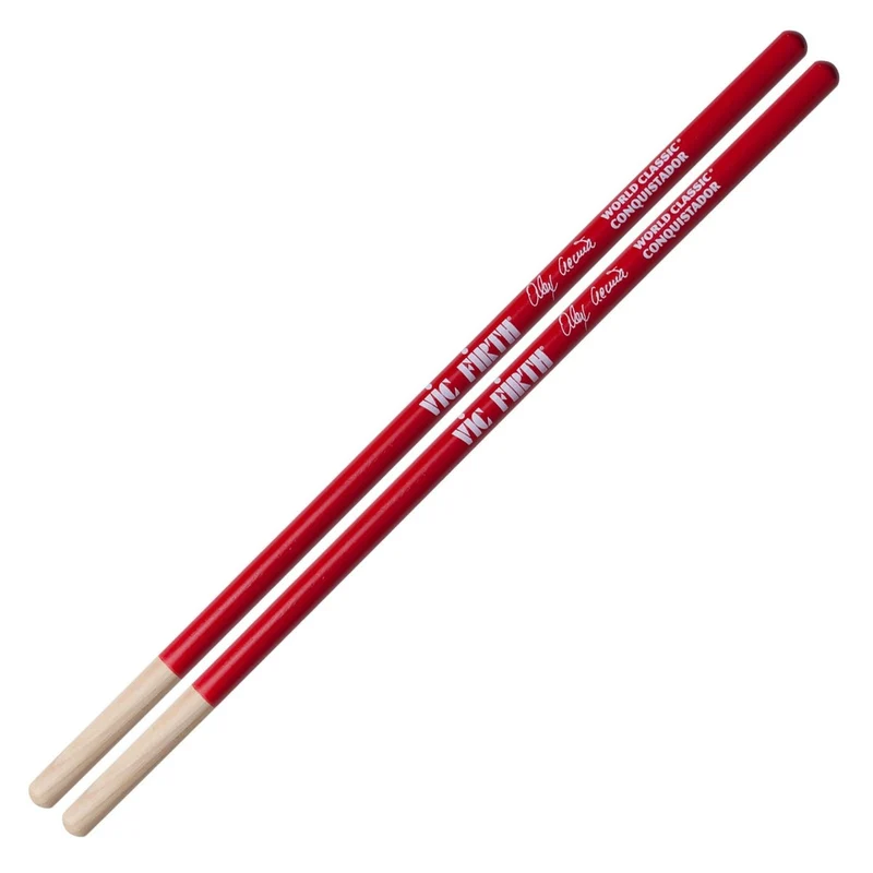 VIC FIRTH SAA ALEX ACUÑA RED PAR BAQUETAS
