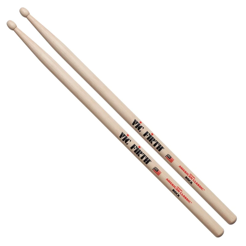VIC FIRTH ROCK AMERICAN CLASSIC ROCK PAR BAQUETAS