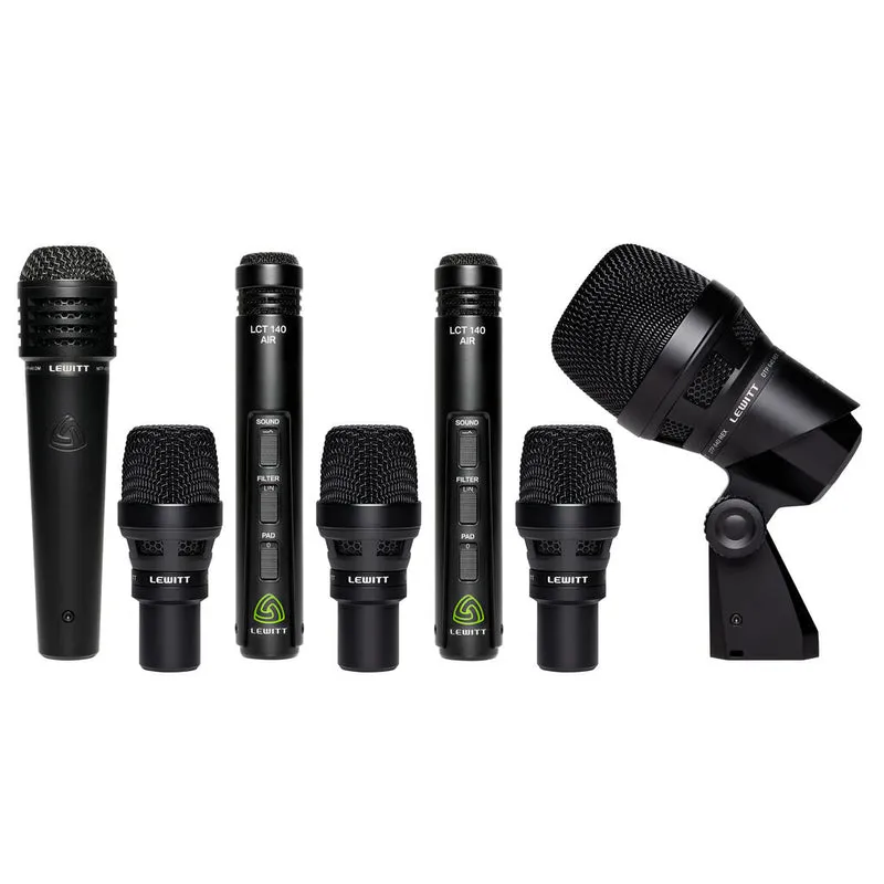 LEWITT BEATKIT PRO SET 7 MICROFONOS PARA BATERIA