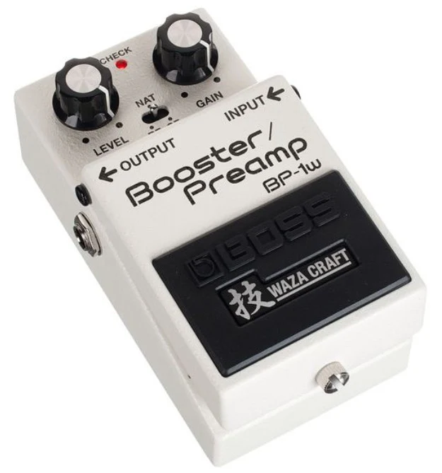 BOSS BP1W WAZA CRAFT PEDAL BOOSTER PREAMPLIFICADOR