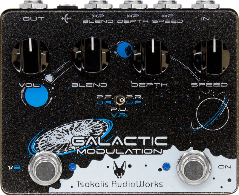 TSAKALIS AUDIOWORKS GALACTIC PEDAL MODULACION
