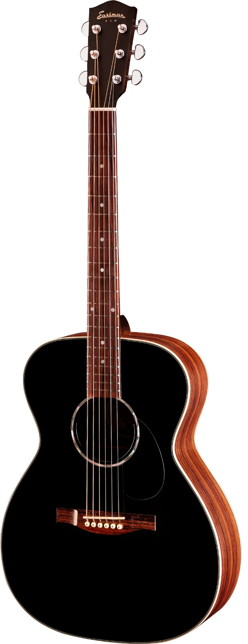 EASTMAN PCH2 OM BK GUITARRA ACUSTICA ORQUESTA NEGRA