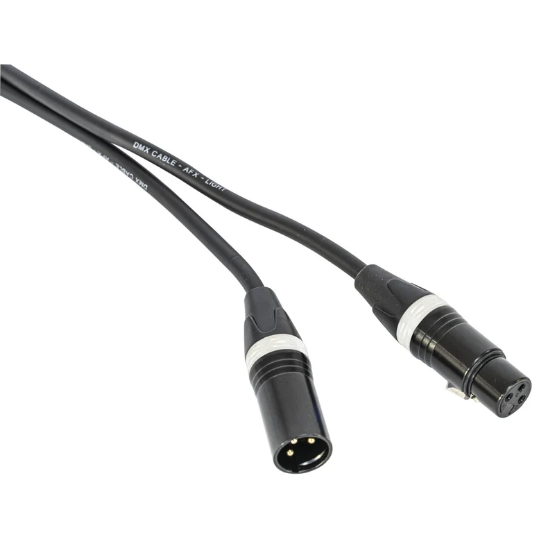 AUVISA SDX20-3 DMX-XLRF-XLRM-20 CABLE DMX MACHO HEMBRA 20 METROS